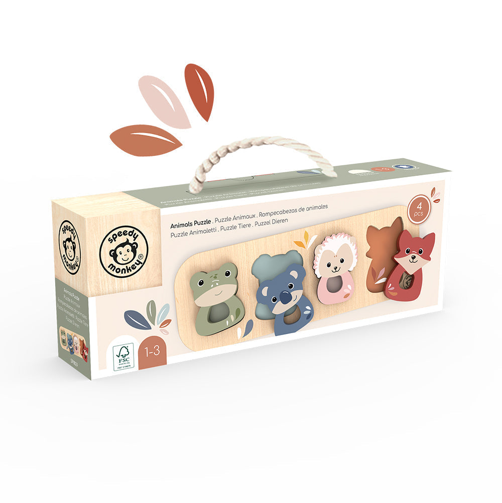 Speedy Monkey Animal Puzzle