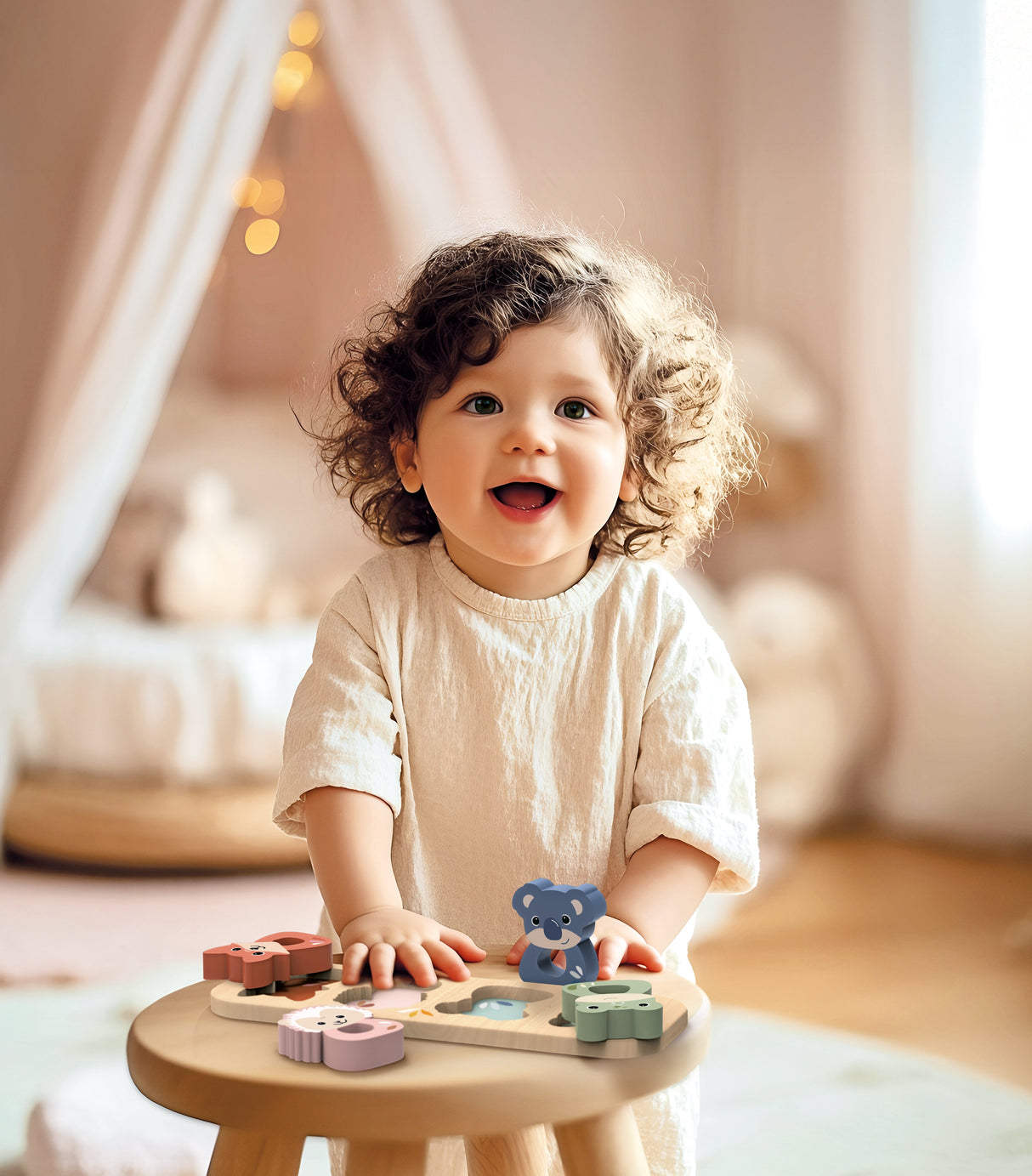 Speedy Monkey Animal Puzzle