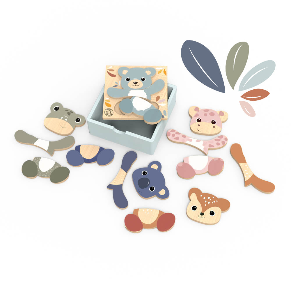 Speedy Monkey Mix n Match Dress Up Puzzle