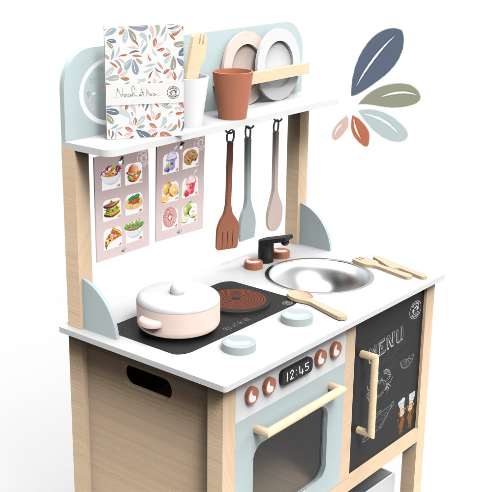 Speedy Monkey Wooden Kitchen with Accessories