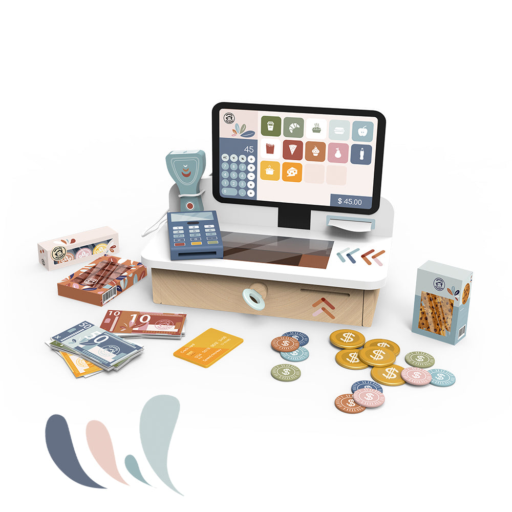 Speedy Monkey Cash Register with Accessories