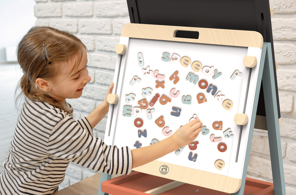 Speedy Monkey Magnetic Letters - 60 Pieces