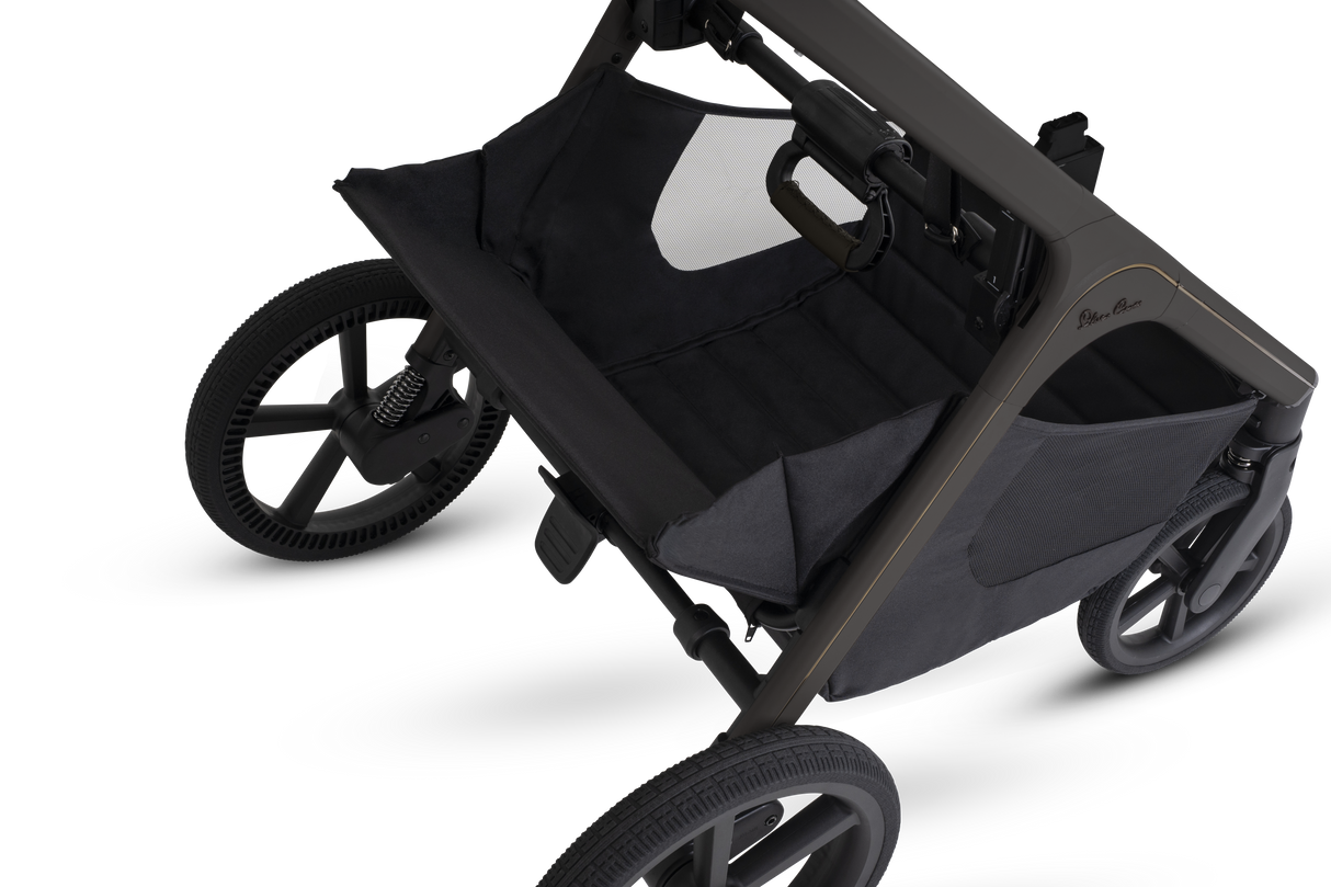 Silver Cross Cove 2 Ultimate Bundle with Glide Plus 360 Infant Car Seat and ISOFIX Base Plus - Chocolate
