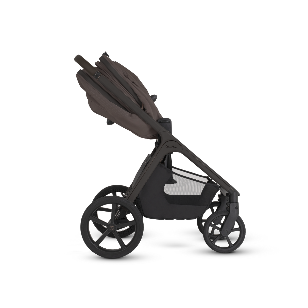 Silver Cross Cove 2 Ultimate Bundle with Glide Plus 360 Infant Car Seat and ISOFIX Base Plus - Chocolate