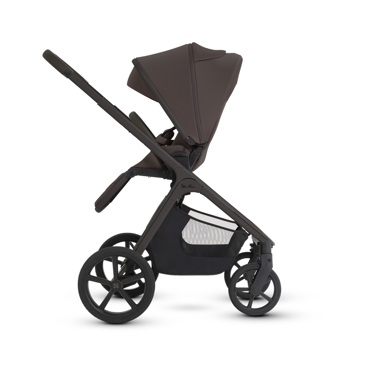 Silver Cross Cove 2 Ultimate Bundle with Glide Plus 360 Infant Car Seat and ISOFIX Base Plus - Chocolate