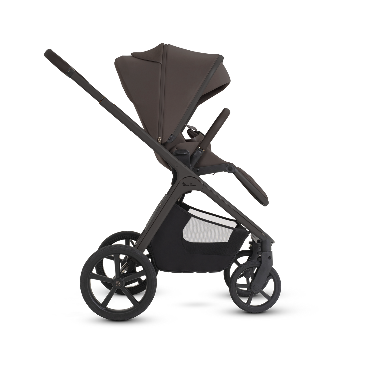 Silver Cross Cove 2 Ultimate Bundle with Glide Plus 360 Infant Car Seat and ISOFIX Base Plus - Chocolate