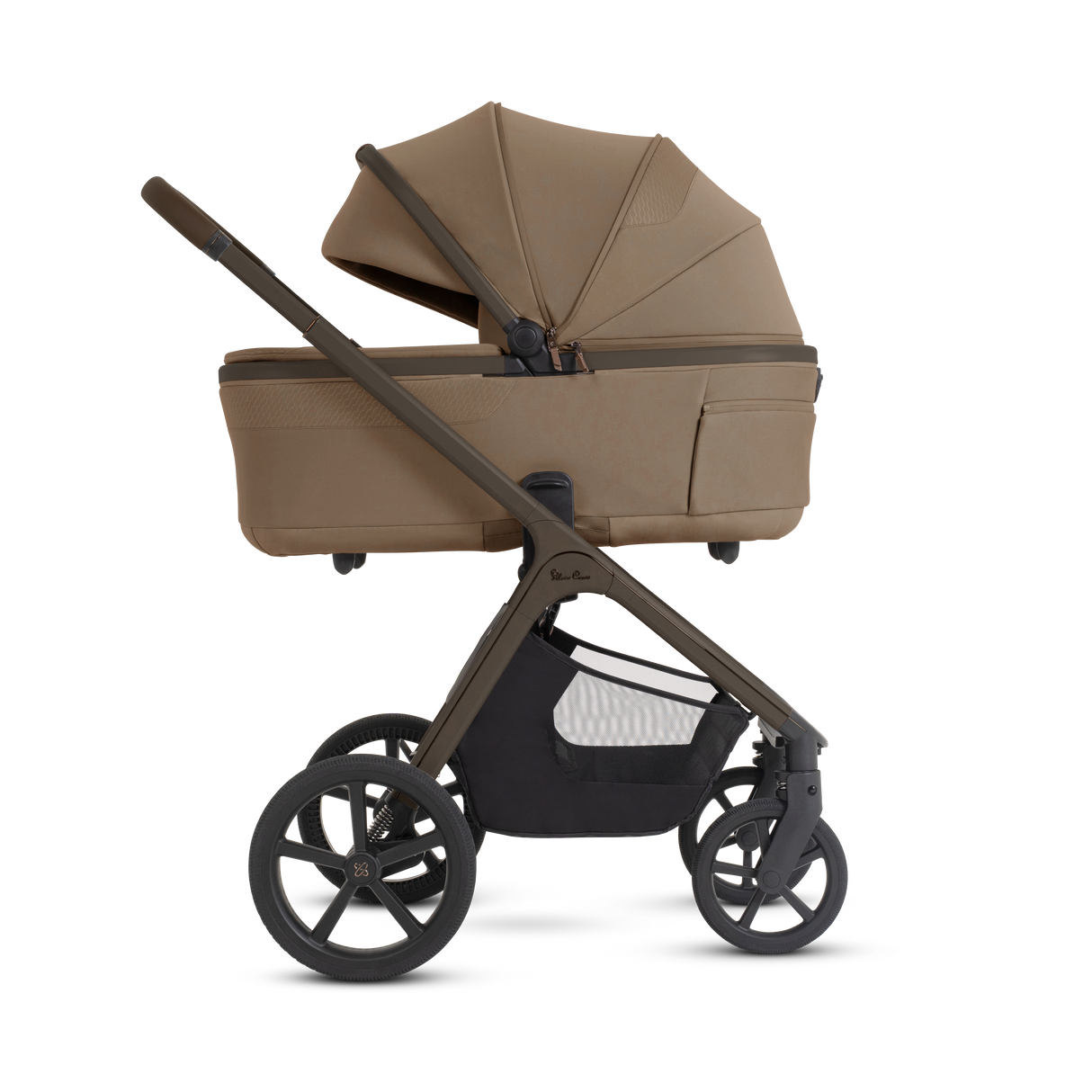Silver Cross Cove 2 Ultimate Bundle with Glide Plus 360 Infant Car Seat and ISOFIX Base Plus - Maple