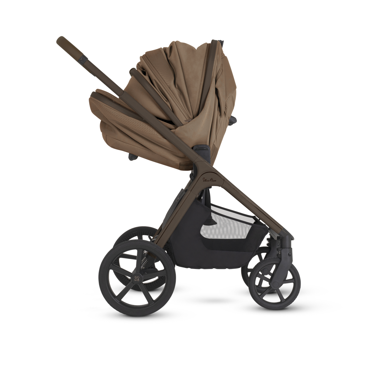 Silver Cross Cove 2 Ultimate Bundle with Glide Plus 360 Infant Car Seat and ISOFIX Base Plus - Maple
