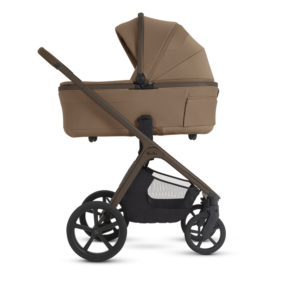 Silver Cross Cove 2 Ultimate Bundle with Glide Plus 360 Infant Car Seat and ISOFIX Base Plus - Maple
