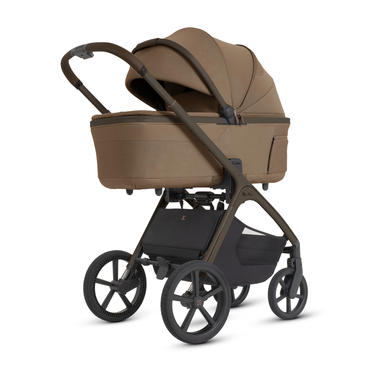 Silver Cross Cove 2 Ultimate Bundle with Glide Plus 360 Infant Car Seat and ISOFIX Base Plus - Maple