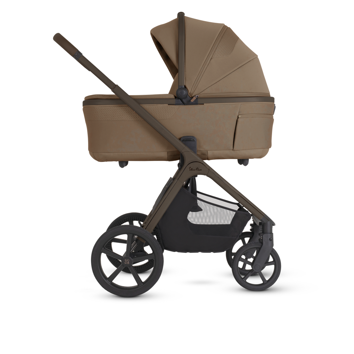 Silver Cross Cove 2 Ultimate Bundle with Glide Plus 360 Infant Car Seat and ISOFIX Base Plus - Maple