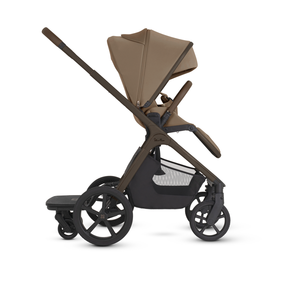 Silver Cross Cove 2 Ultimate Bundle with Glide Plus 360 Infant Car Seat and ISOFIX Base Plus - Maple