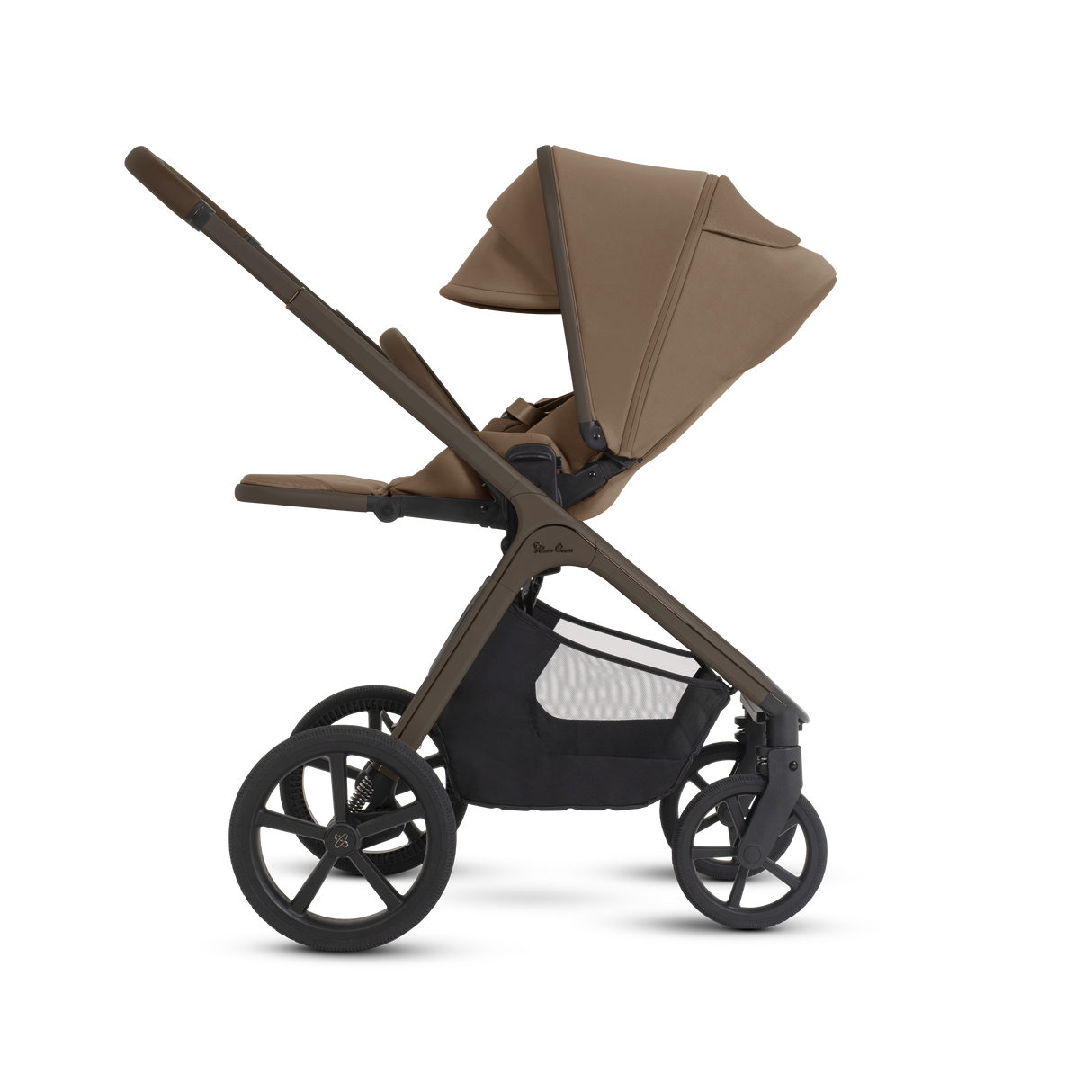 Silver Cross Cove 2 Ultimate Bundle with Glide Plus 360 Infant Car Seat and ISOFIX Base Plus - Maple