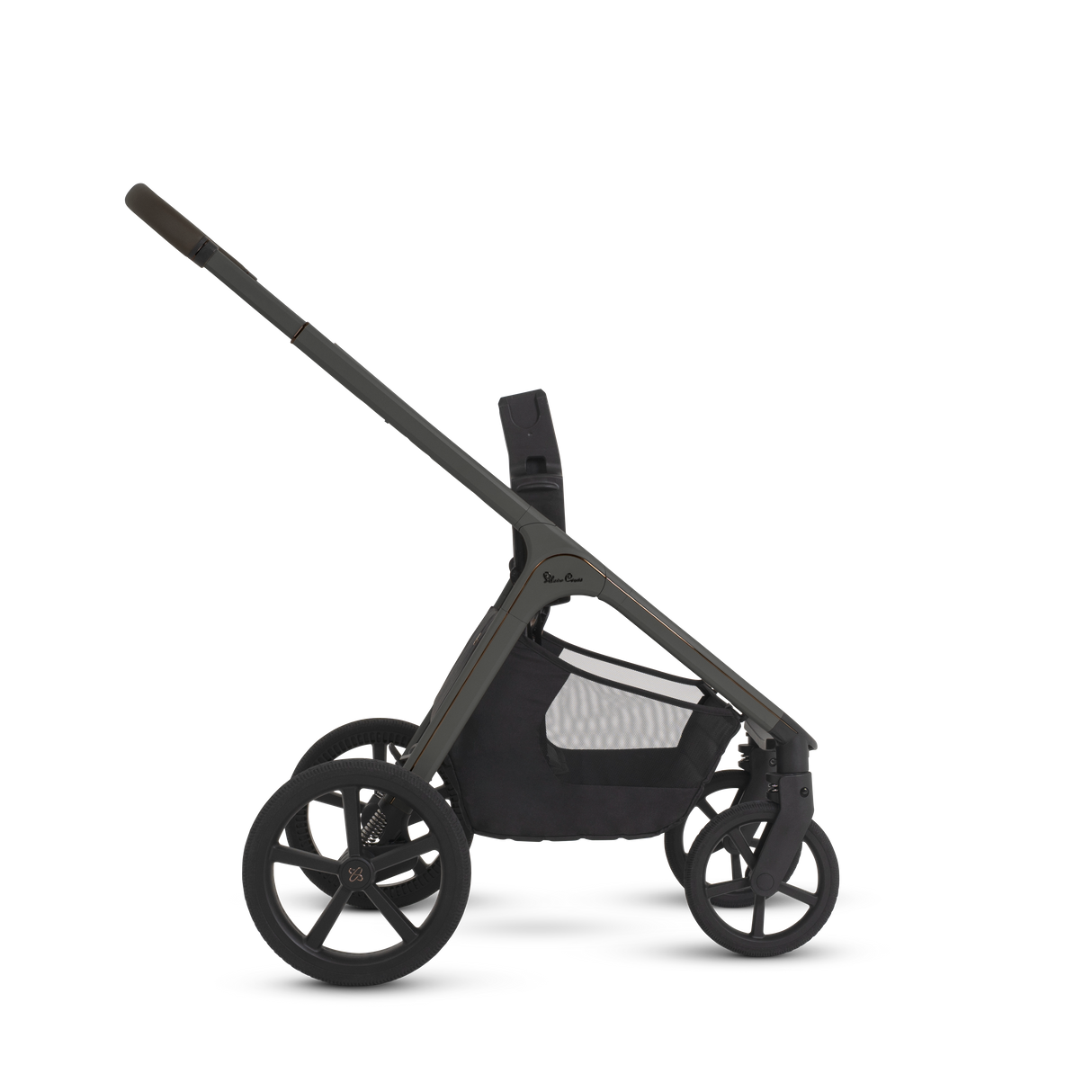 Silver Cross Cove 2 Ultimate Bundle with Glide Plus 360 Infant Car Seat and ISOFIX Base Plus - Pewter