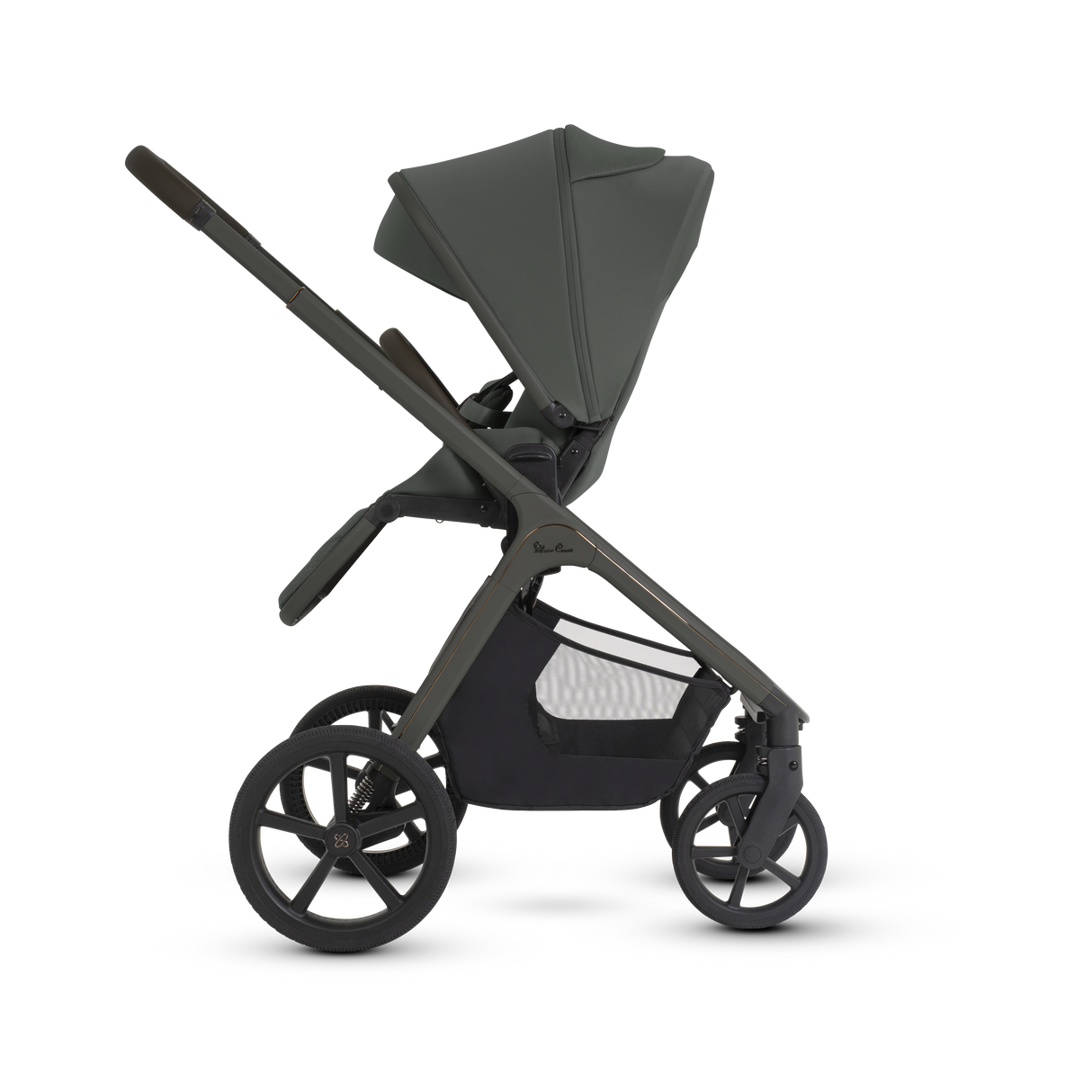 Silver Cross Cove 2 Ultimate Bundle with Glide Plus 360 Infant Car Seat and ISOFIX Base Plus - Pewter