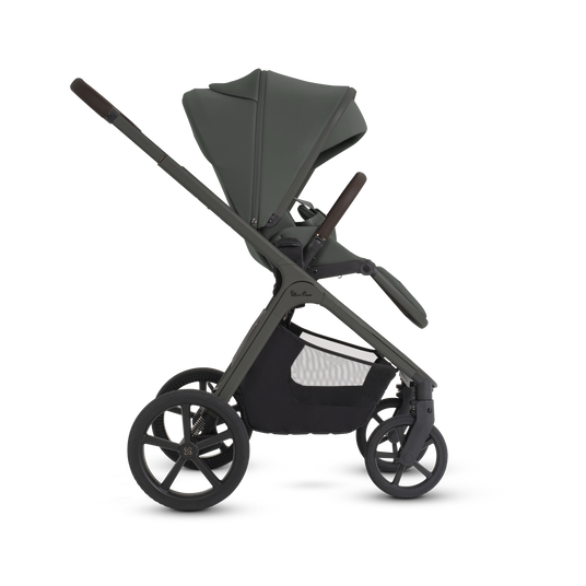 Silver Cross Cove 2 BeSafe Go Beyond 2 Car Seat and Base Travel System - Pewter - Pewter pushchair image 37