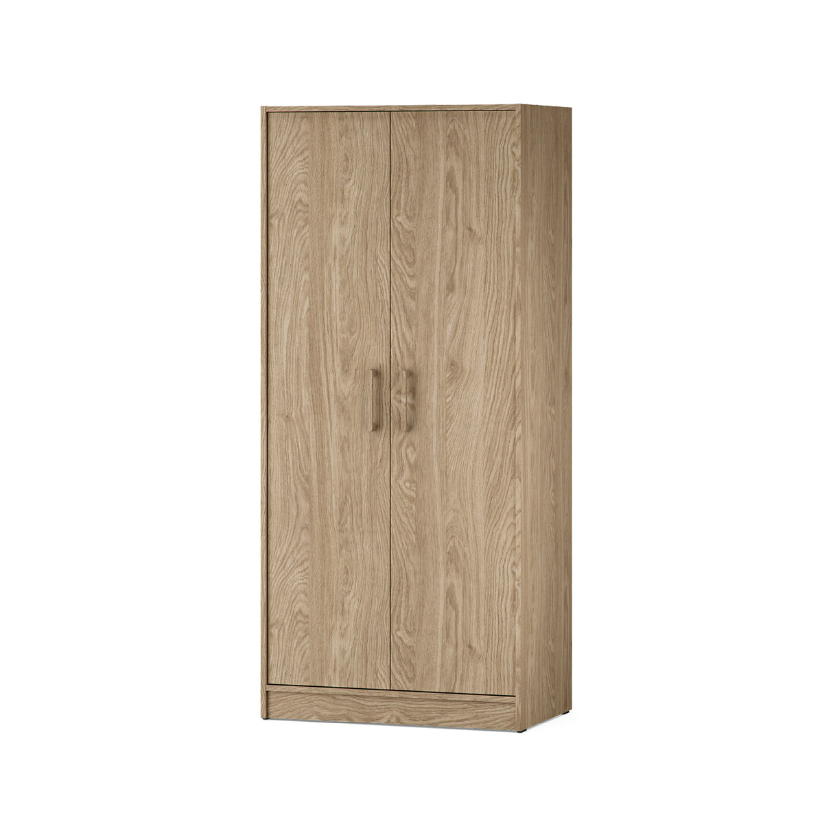 Silver Cross Geneva 4 Piece Nursery Furniture Set with Cot Bed, Under Drawer, Dresser, Wardrobe and Carmel Rocking Chair