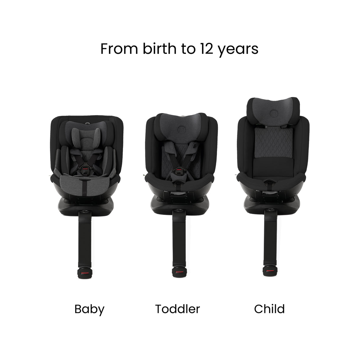 Silver Cross Motion 2 All Size 360 Car Seat - Space