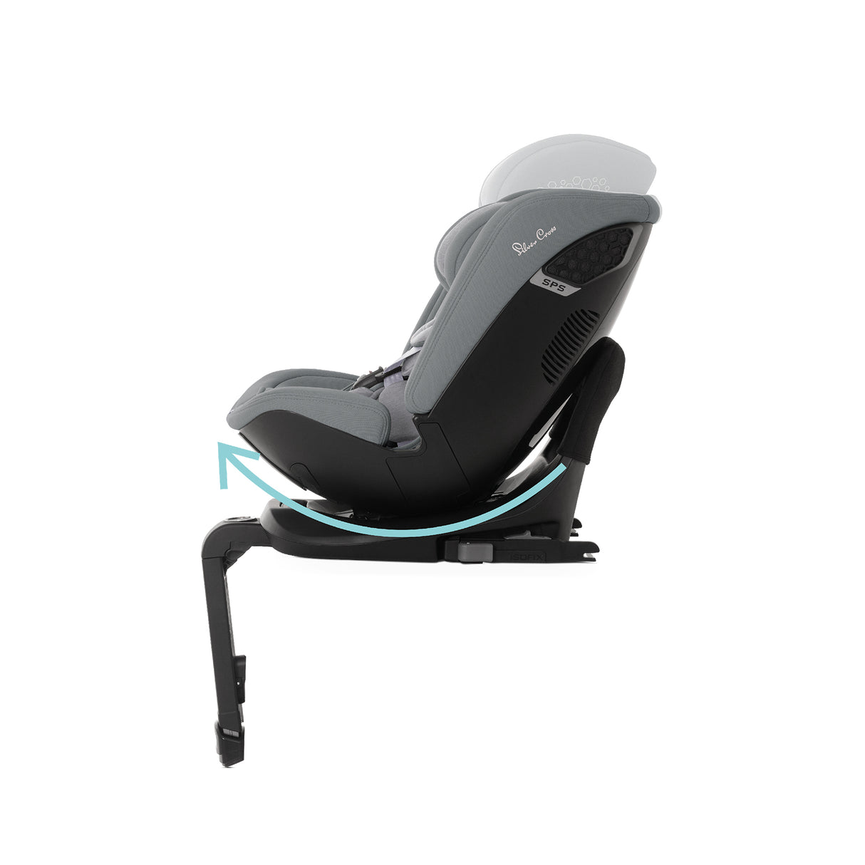 Silver Cross Motion 2 All Size 360 Car Seat - Glacier