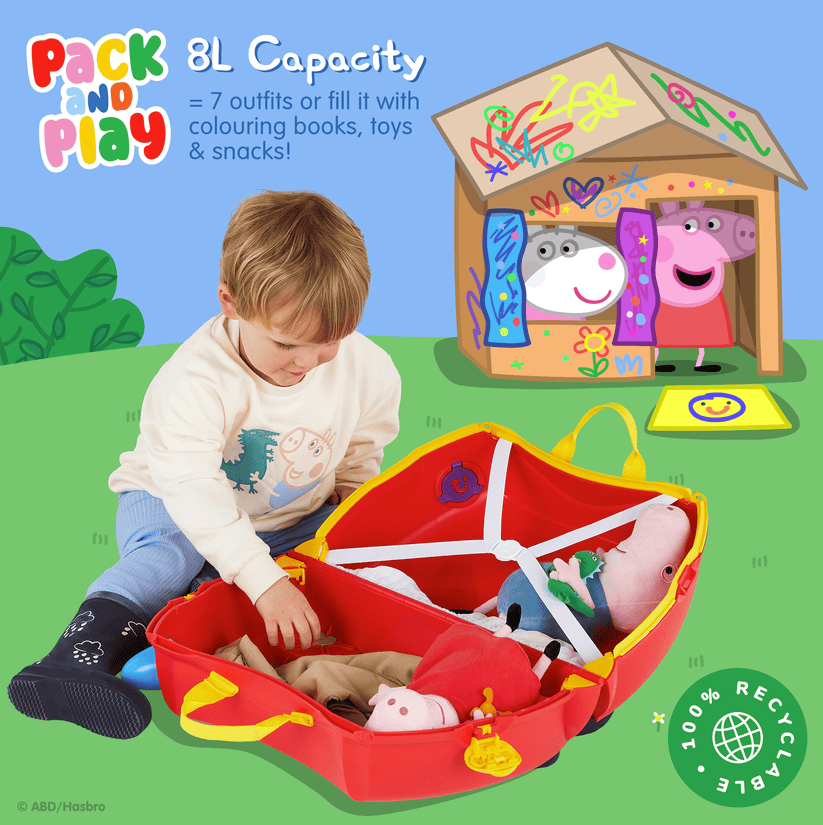 Trunki Ride-On Suitcase - Peppa Pig