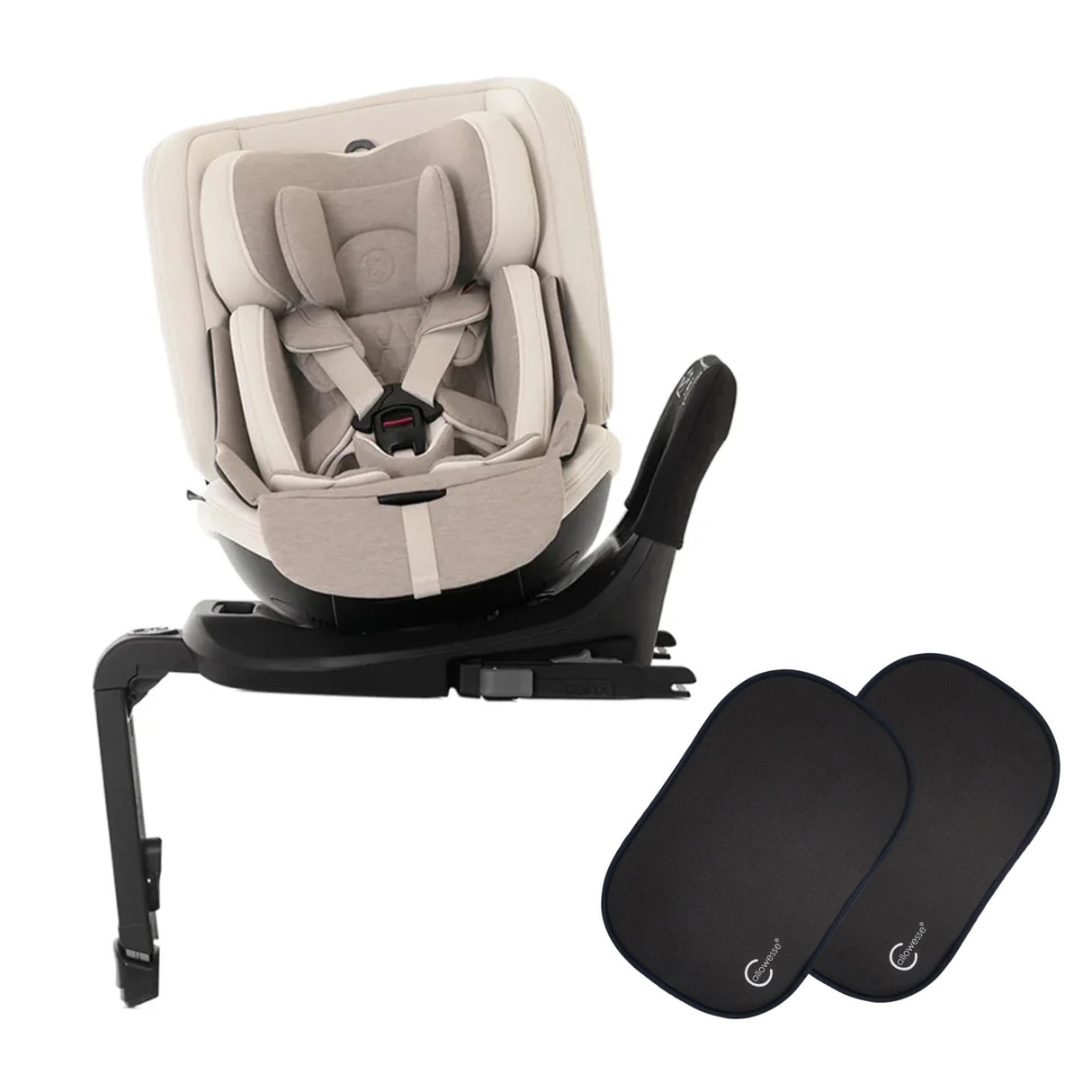 Silver Cross Motion 2 All Size 360 Car Seat - Almond