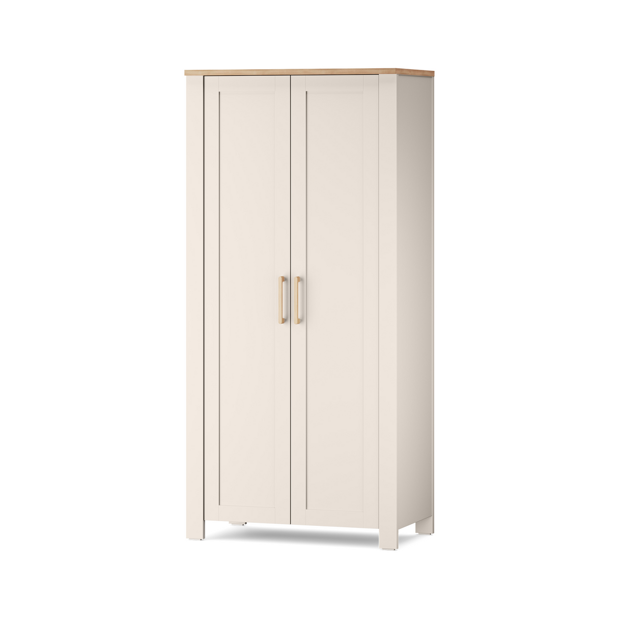Silver Cross Seville Nursery Double Wardrobe - Cashmere Oak