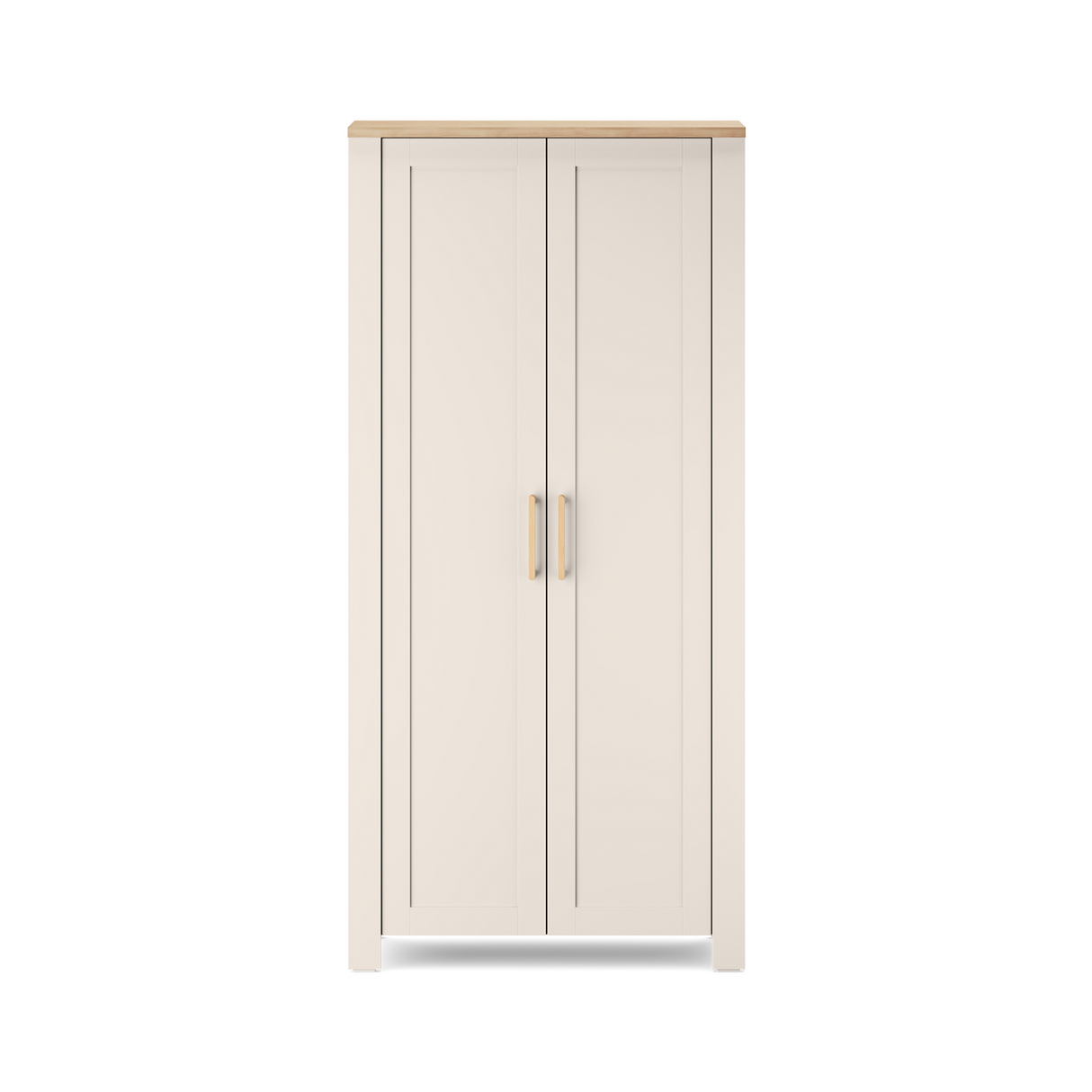 Silver Cross Seville Nursery Double Wardrobe - Cashmere Oak