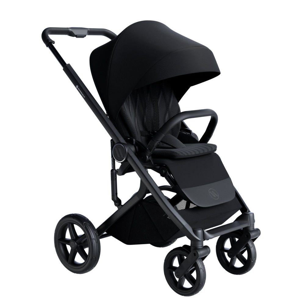 Avionaut Sirius 2 Pushchair and Carrycot Bundle - Black