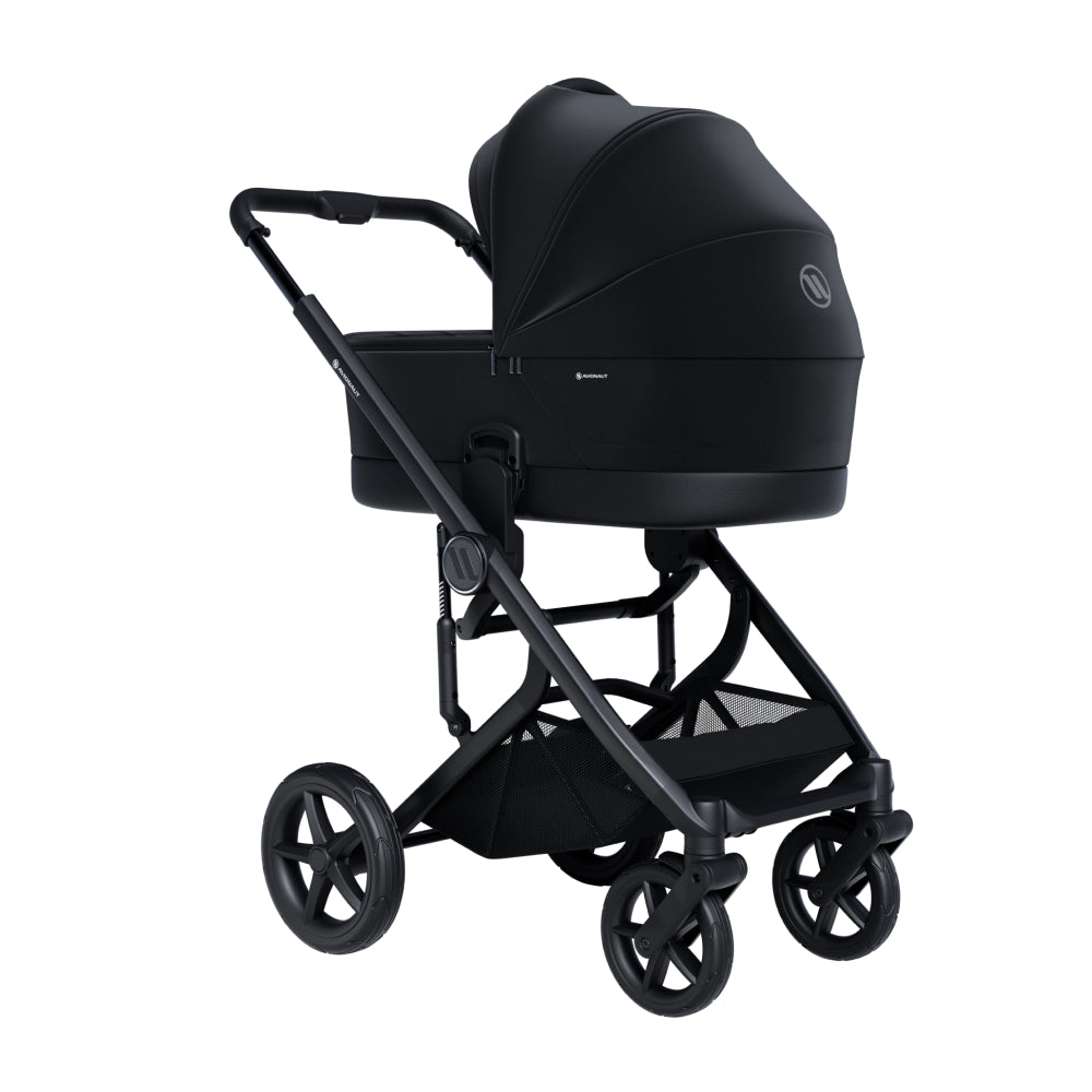 Avionaut Sirius 2 Pushchair and Carrycot Bundle - Black