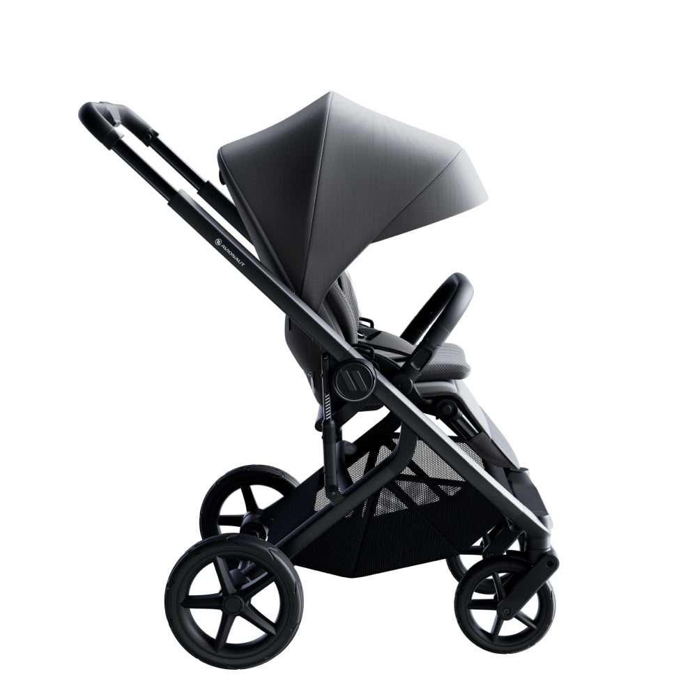 Avionaut Sirius 2 Pushchair and Carrycot Bundle - Grey