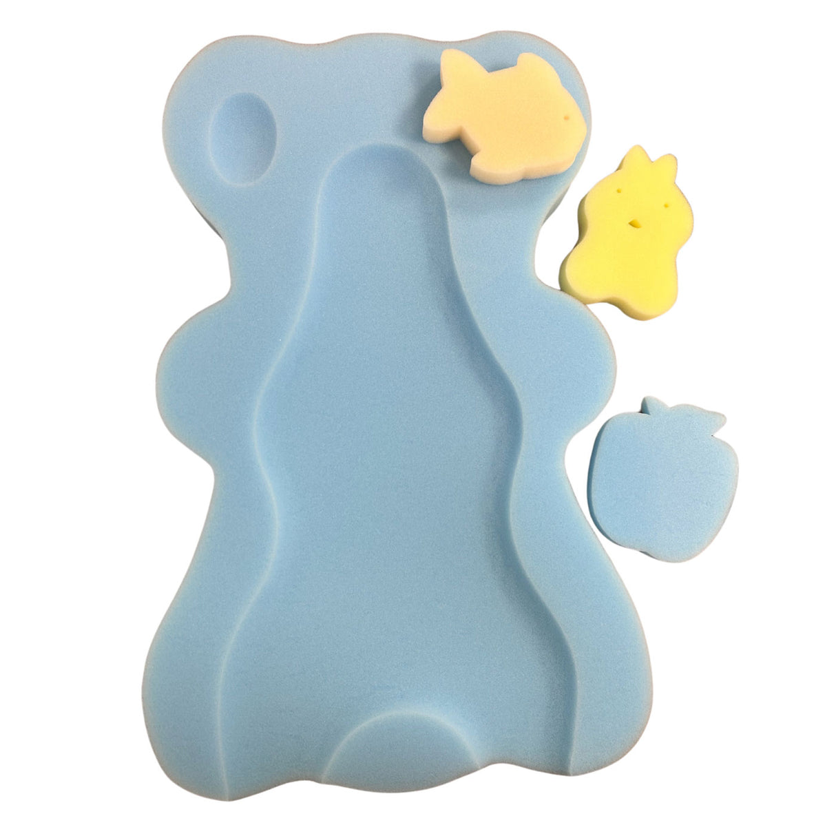 Snuggle Baby Sponge Baby Bath Support - Blue