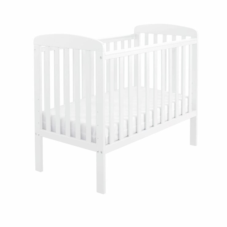 Babymore Space Save Cot - White