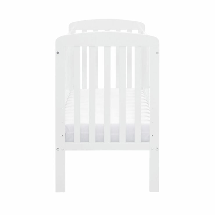 Babymore Space Save Cot - White