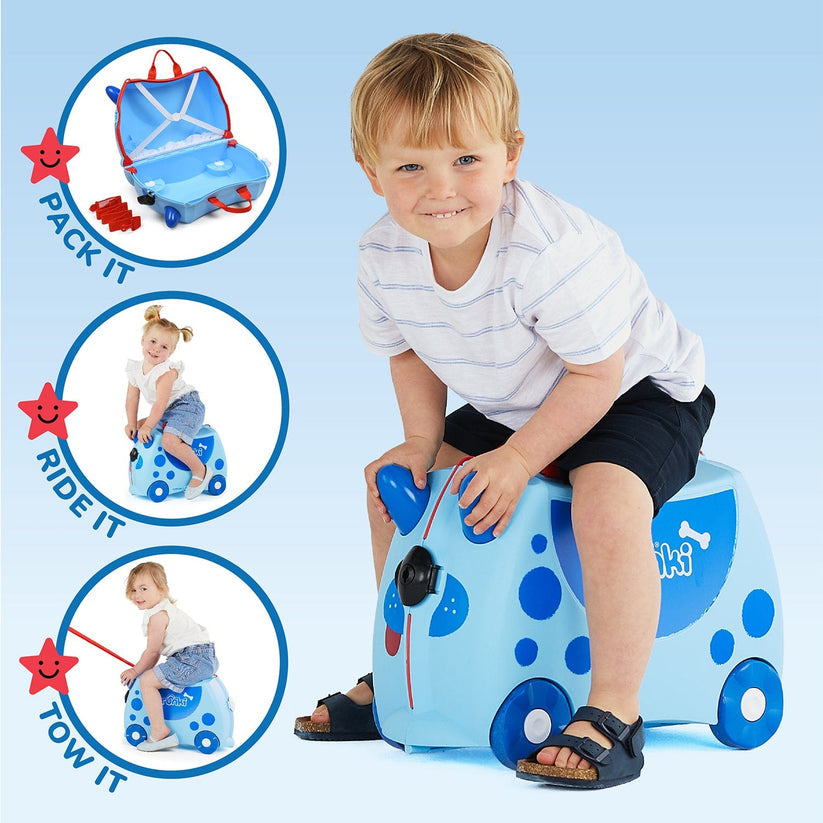 Trunki Ride-On Suitcase - Dougie the Dog