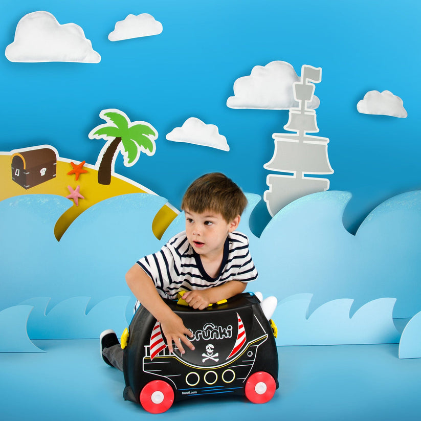 Trunki Ride-On Suitcase - Pedro the Pirate Ship