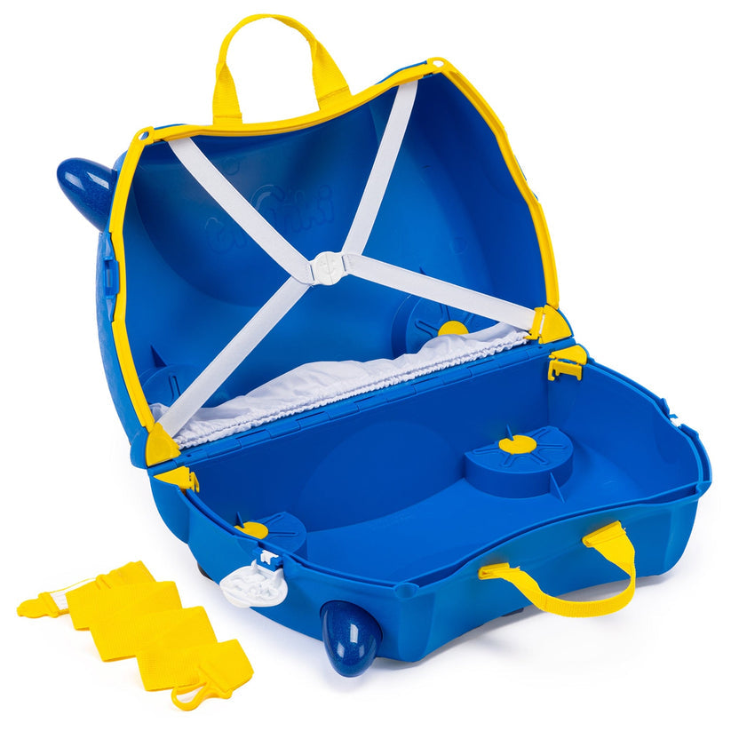 Trunki Ride-On Suitcase - Percy the Police Car