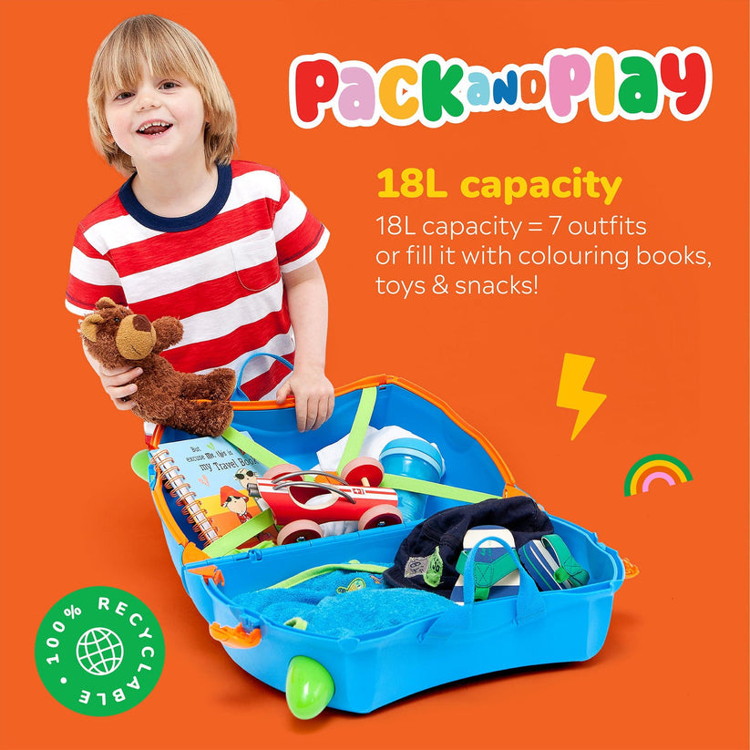 Trunki Ride-On Suitcase - Terrance