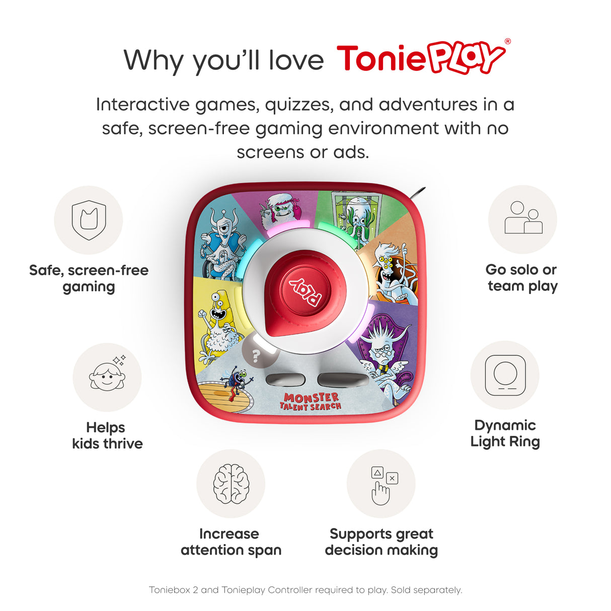 Tonies Tonieplay - Monster Talent Search