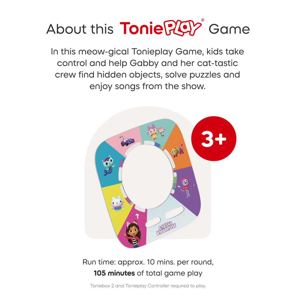 Tonies Tonieplay - Gabby's Dollhouse: Cat-tastic Scavenger Hunt