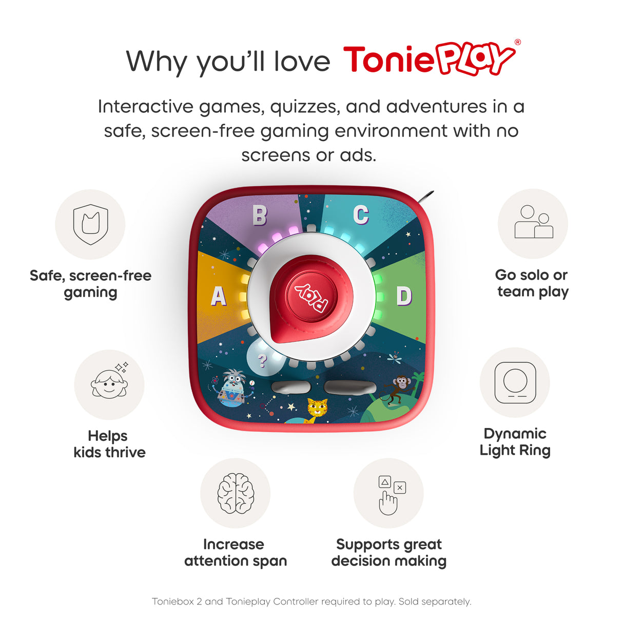 Tonies Tonieplay - Quizzlys: All About Animals