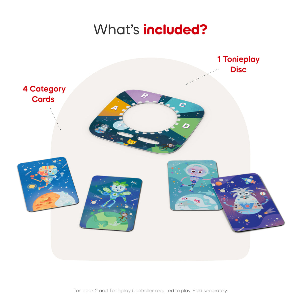 Tonies Tonieplay - Quizzlys: All About Animals