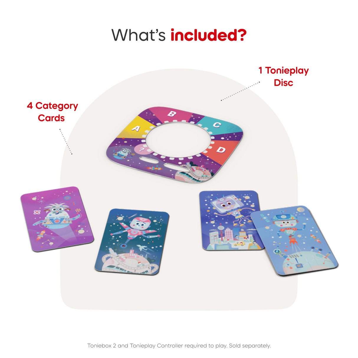 Tonies Tonieplay - Quizzlys: All About Technology