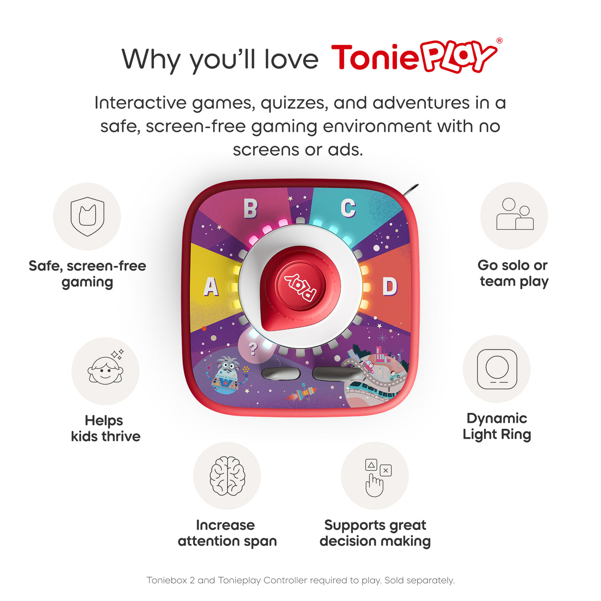 Tonies Tonieplay - Quizzlys: All About Technology