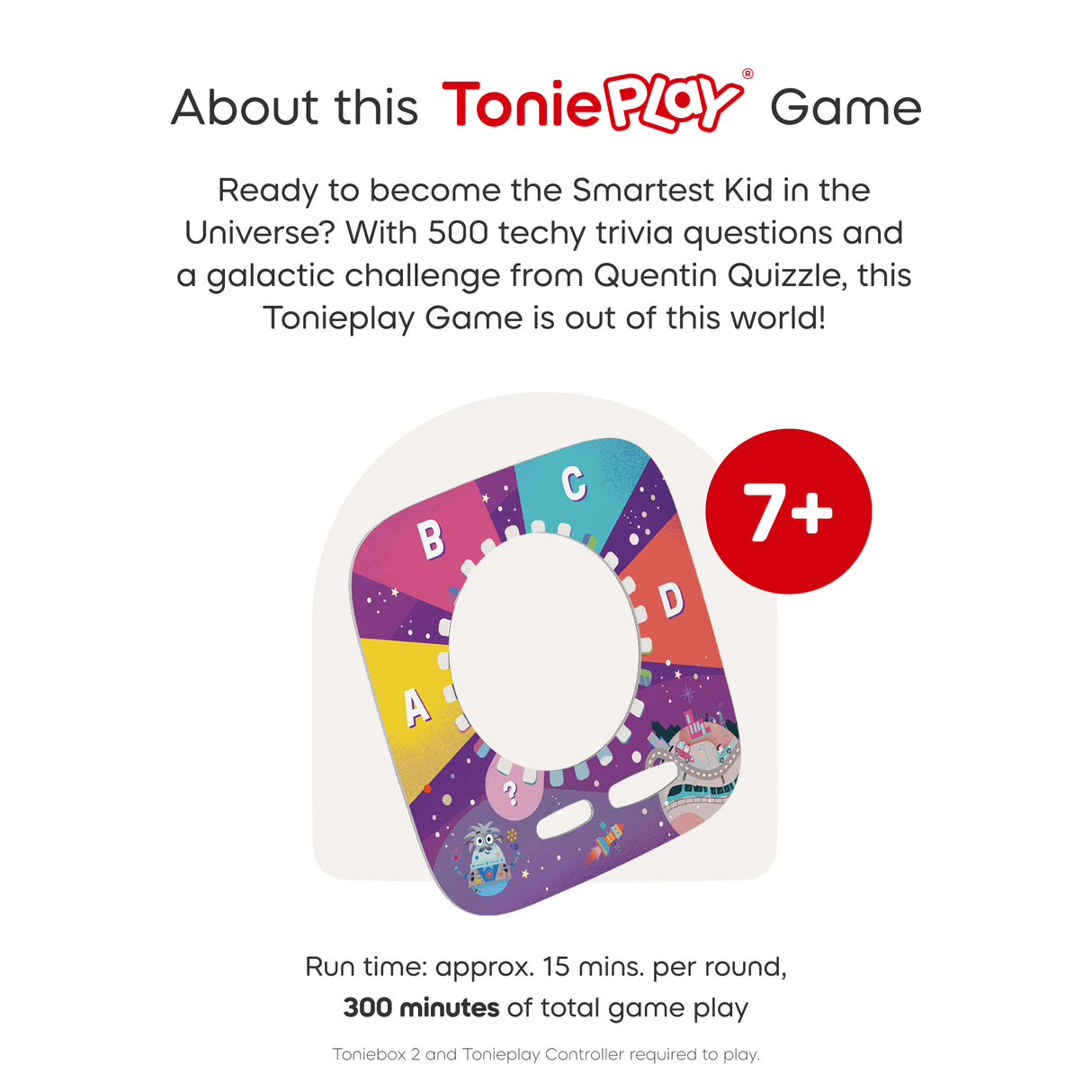 Tonies Tonieplay - Quizzlys: All About Technology