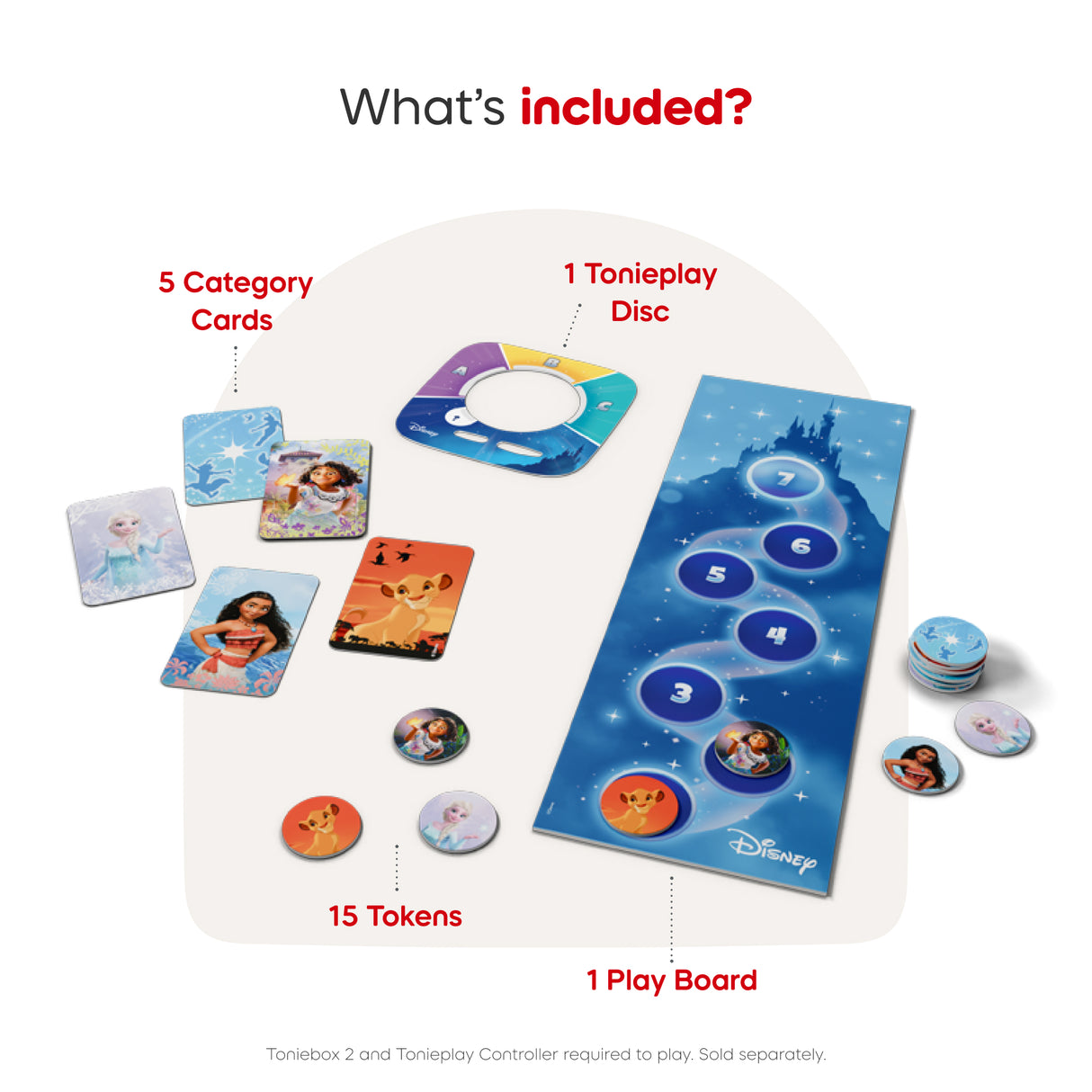 Tonies Tonieplay - Disney Quiz: Kingdom