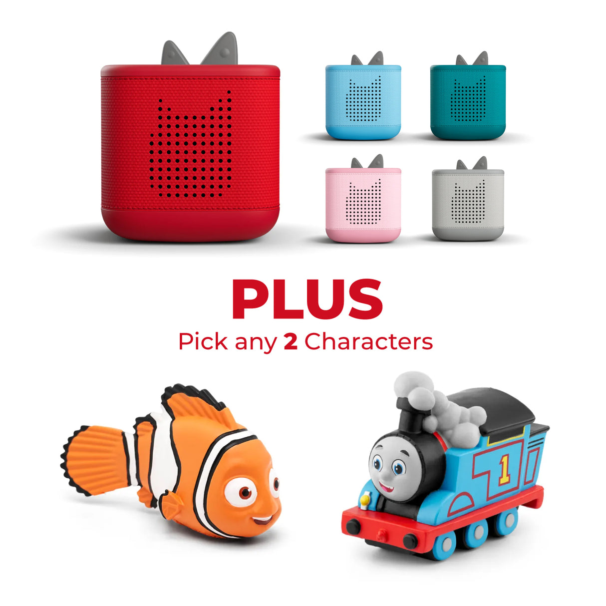 Tonies Toniebox 2 Starter Set + 2 Character Bundle | Pick & Mix Your Perfect Set