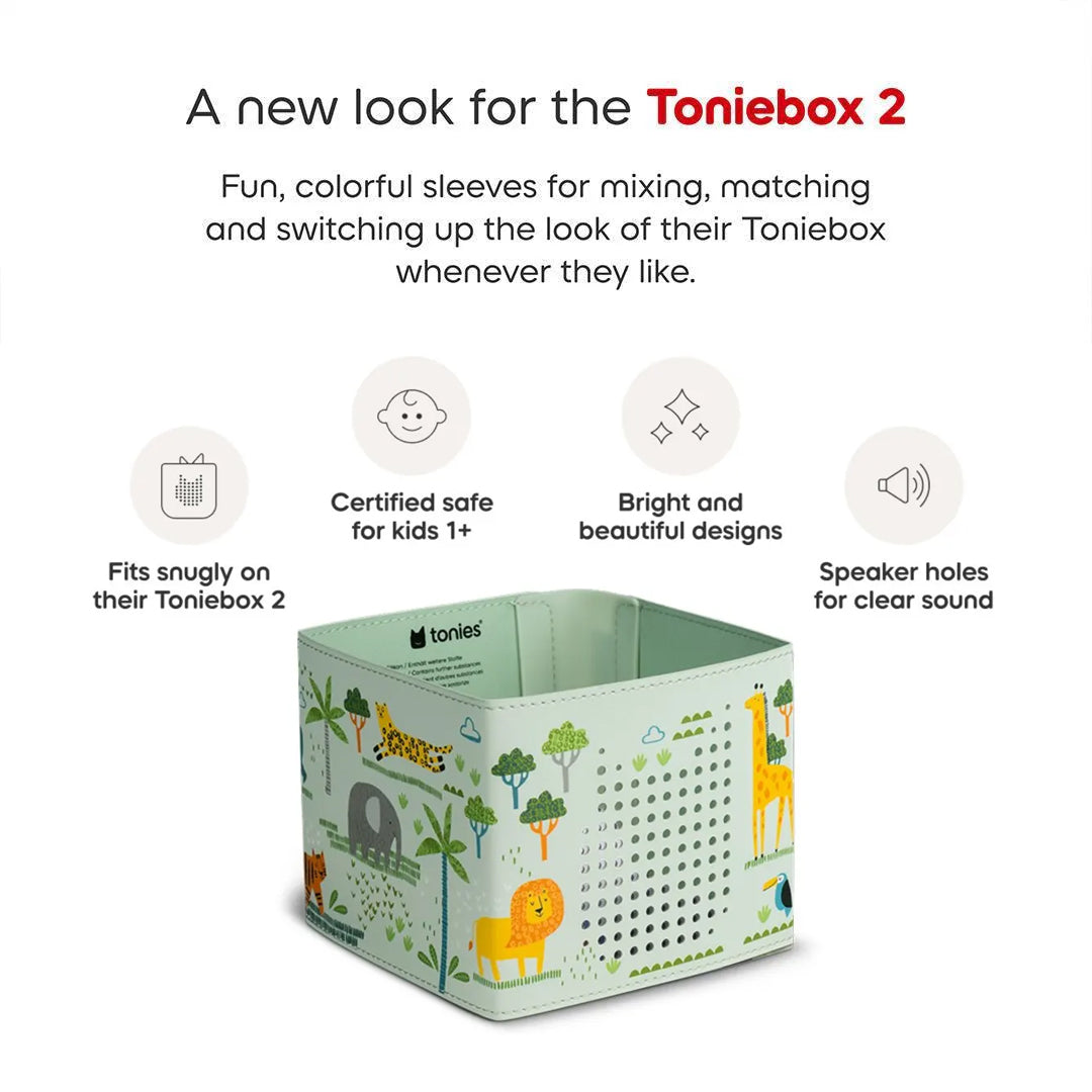 Tonies Toniebox 2 Sleeve - Jungle