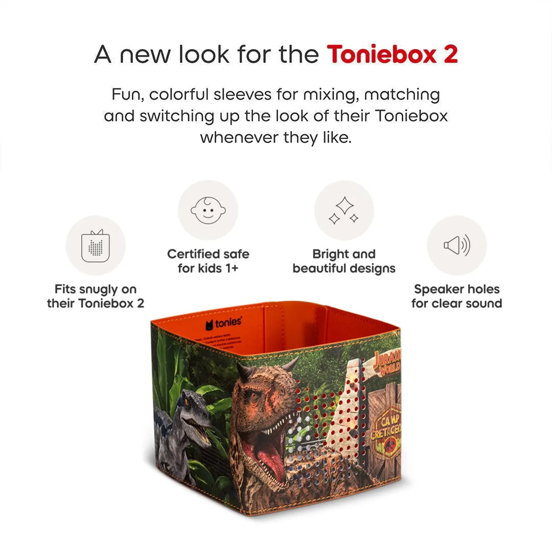 Tonies Toniebox 2 Sleeve - Jurrasic Park