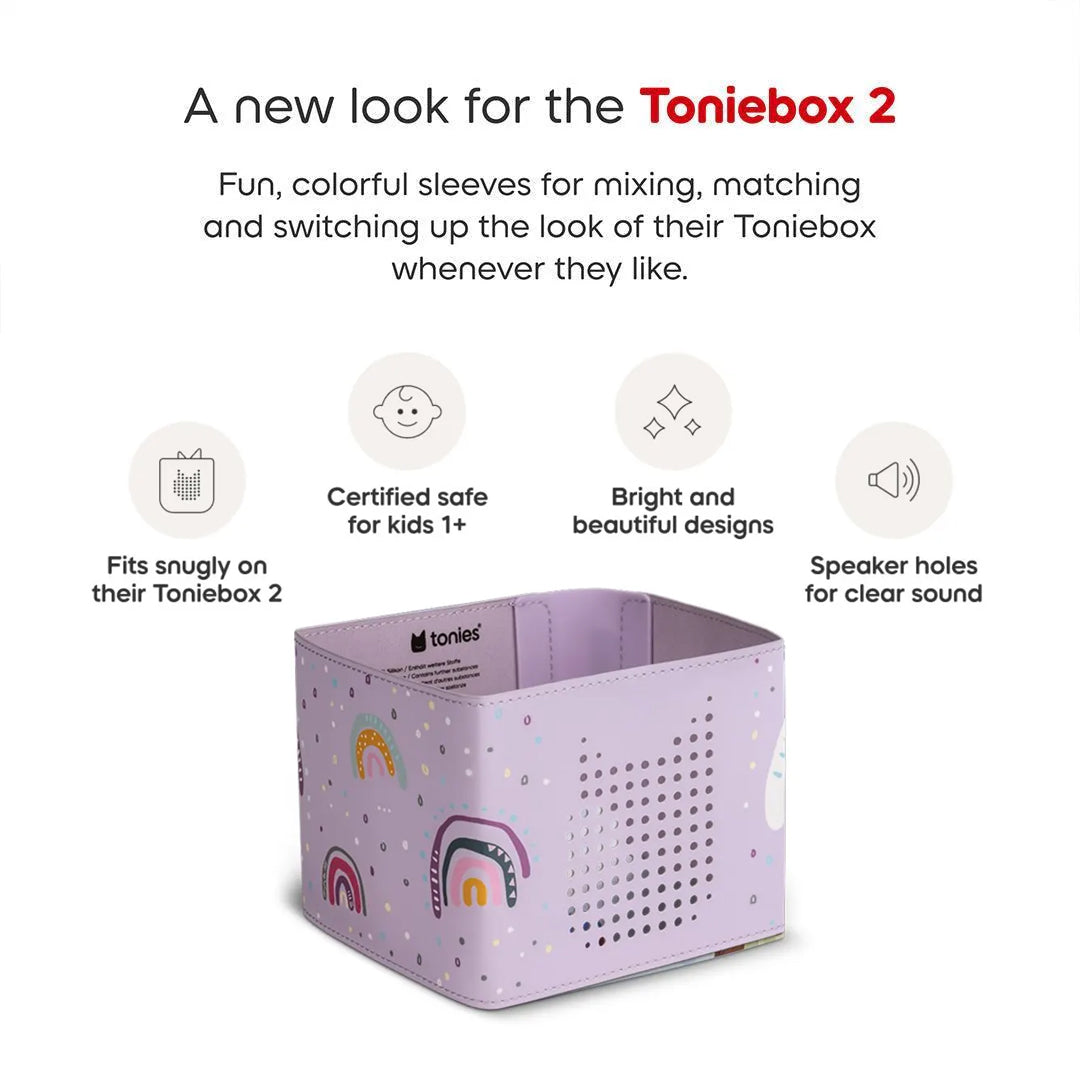 Tonies Toniebox 2 Sleeve - Rainbow
