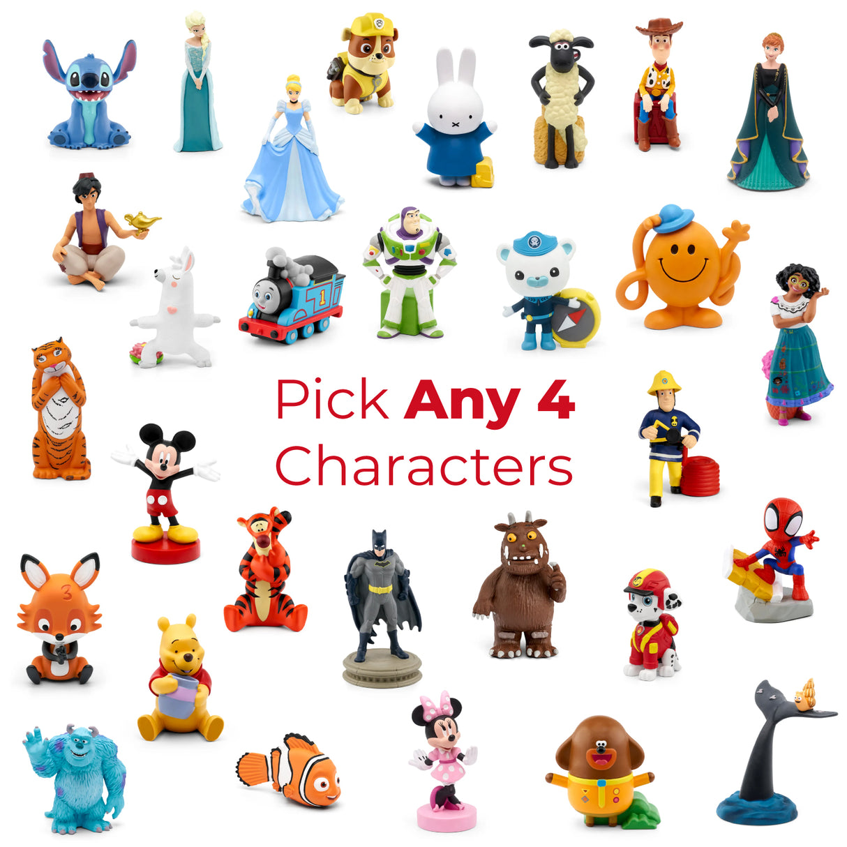 Tonies Toniebox 2 Starter Set + 4 Character Bundle | Pick & Mix Your Perfect Set